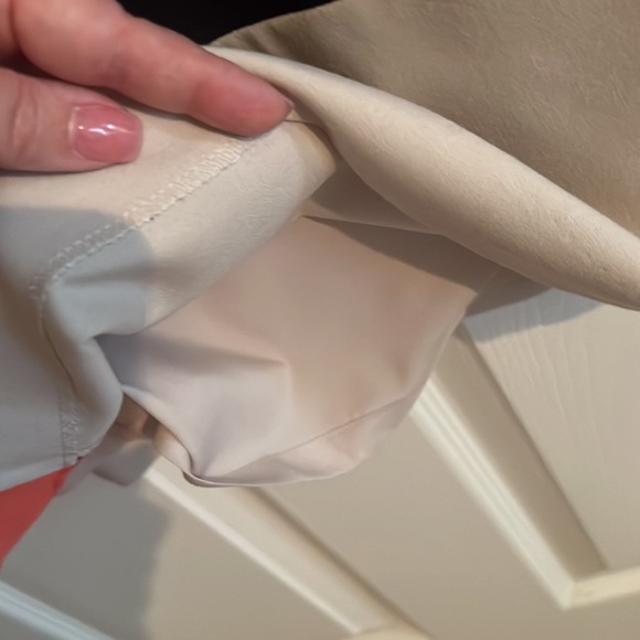 Lauren Ralph Lauren Color Block Shift Dress Sz. 10 Orange, Blue and Cream. - Picture 5 of 6